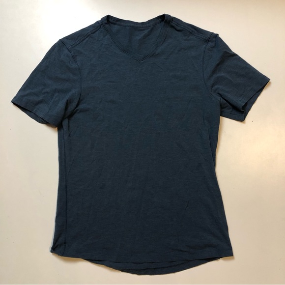 Lululemon Athletica Mens Blue T-shirt Small - Picture 1 of 3